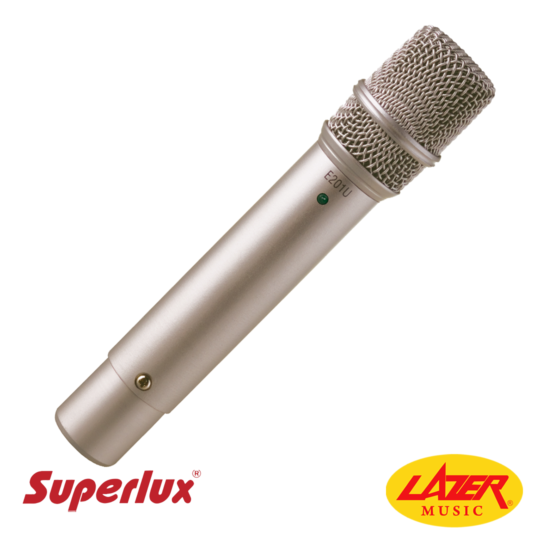 Superlux E201U USB Condenser Microphone with Cardoid Pattern